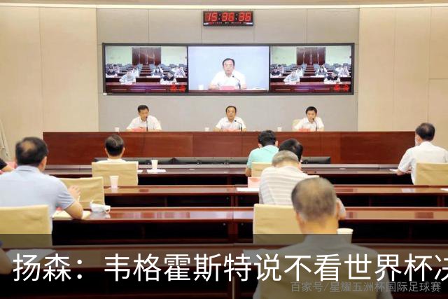 扬森：韦格霍斯特说不看世界杯决赛？他太爱作秀了